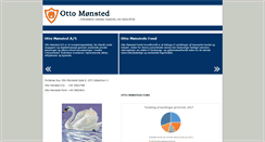 Desktop Screenshot of ottomoensted.dk