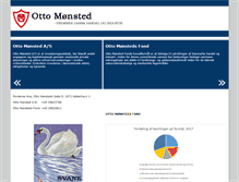 Tablet Screenshot of ottomoensted.dk